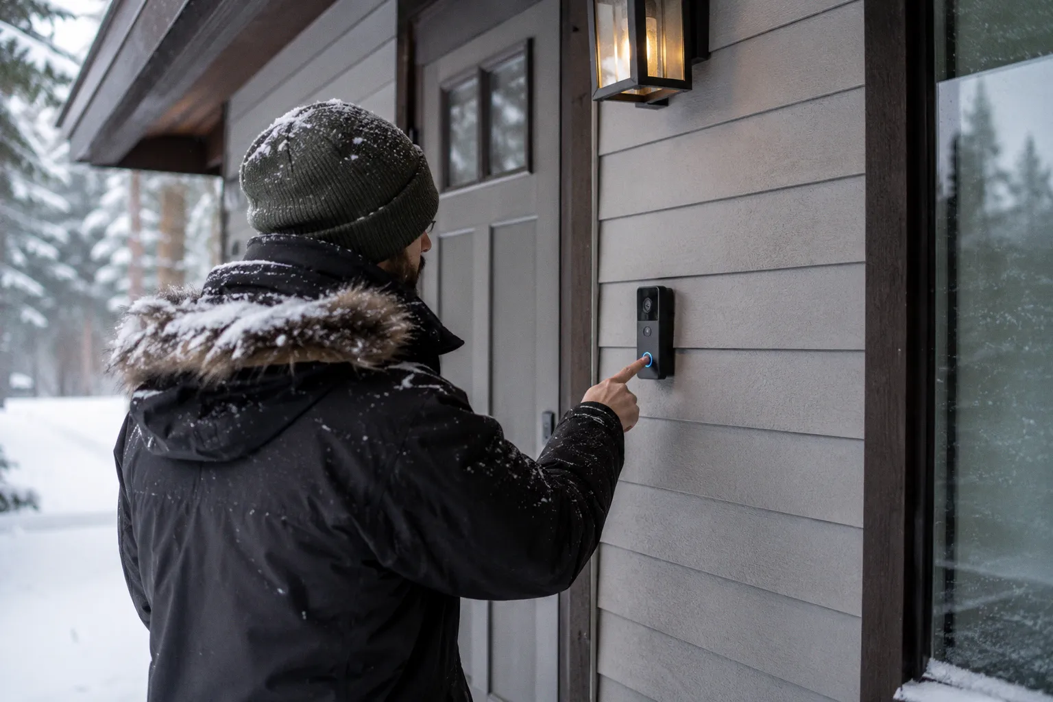 Choose Battery or Wired Video Doorbells for Cold Winters