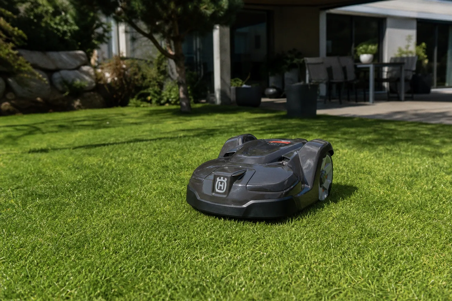 Husqvarna Automower 430X from Husqvarna AB - quiet robotic mower for mid-size US yards