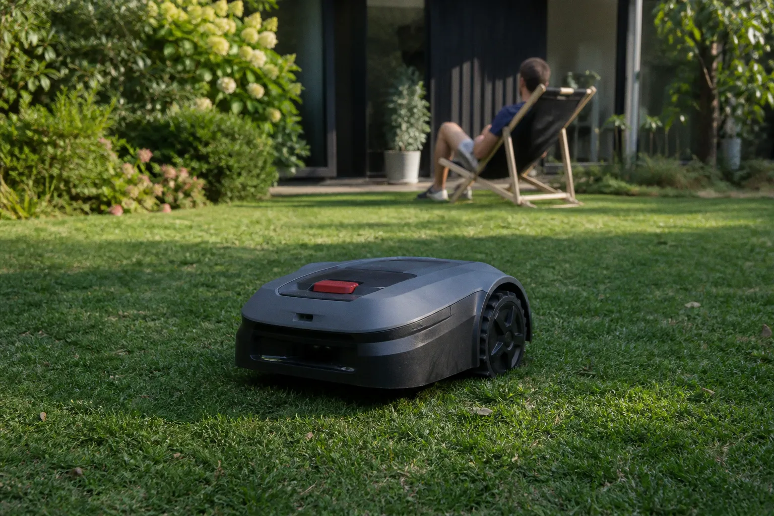 Outsource cutting the grass with 30% off the Ecovacs Goat O1000 Robotic Lawn Mower